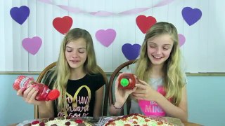 Pizza Challenge ~ Valentines Day Edition ~ Jacy and Kacy
