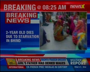 Madhya Pradesh: 2-year-old girl dies due to starvation after father denied wages