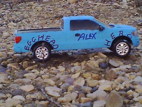 43. our hero Egghead gets a new set of wheels and dose a break stand.batman needs the batmobile and Egghead needs a ford pickup truck .this video is aired by the one the only MEGA CANADIAN HERO.