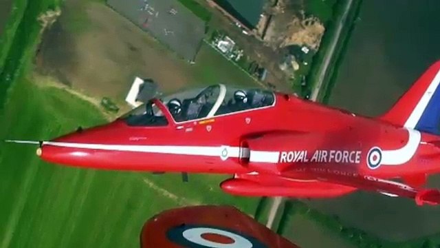 Red Arrows plane crashes at RAF base in Wales