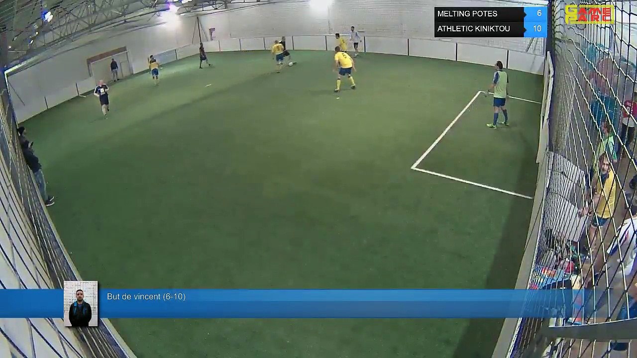 But de vincent (6-10) - MELTING POTES Vs ATHLETIC KINIKTOU - 20/03/18 19:00 - LIGUE 2