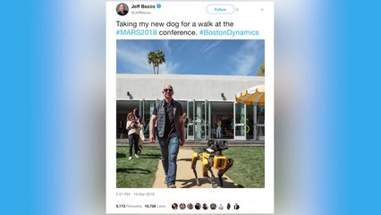 Jeff Bezos Takes His Robot Dog for a Walk! 3 Things to Know Today
