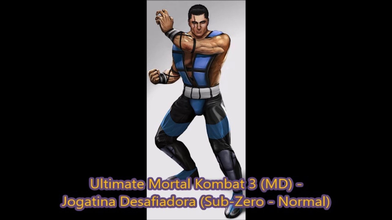 Ultimate Mortal Kombat 3 (MD) - Jogatina Desafiadora (Sub-Zero - Normal)
