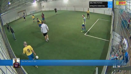 But de Tony (7-10) - MELTING POTES Vs ATHLETIC KINIKTOU - 20/03/18 19:00 - LIGUE 2