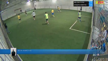 But de vincent (7-12) - MELTING POTES Vs ATHLETIC KINIKTOU - 20/03/18 19:00 - LIGUE 2
