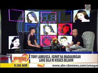 UKG: Tony, iginiit na magkaibigan lang sila ni Kisses
