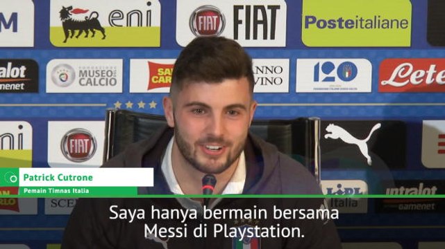 Kami Hanya Pernah Bermain Melawan Messi Di Playstation - Cutrone Dan Chiesa