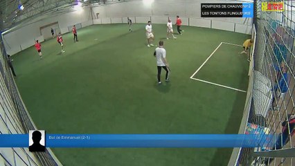 But de Emmanuel (2-1) - POMPIERS DE CHAUVIGNY Vs LES TONTONS FLINGUEURS - 20/03/18 20:00 - LIGUE 2