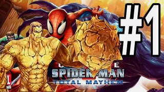 Ultimate Spider-Man: Total Mayhem | iPhone | Gameplay Walkthrough Part 1: SandMan