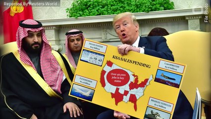 Trump Praises U.S. Military Sales In Talks With Saudi Crown Prince