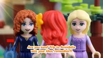 ♥ LEGO Disney Princess NIGHTMARE ADVENTURES Compilation Stop Motion Animation Cartoon for Kids