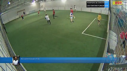 But de Emmanuel  (11-2) - POMPIERS DE CHAUVIGNY Vs LES TONTONS FLINGUEURS - 20/03/18 20:00 - LIGUE 2
