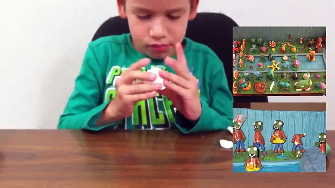 Rabo de Gato de Plastilina de Plantas vs Zombies