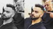 IPL 11 : Virat Kohli gets a new haircut ahead of the IPL 2018 | Oneindia News