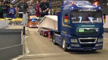 60 Trucks in 12 Minutes! RC Truck Action! 2017 Convoy @ Messe Wels I Austria