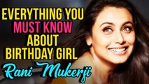 Did You Know Rani Is A Trained Odissi Dancer? Rani Mukherji Birthday Special | Things You Must Know