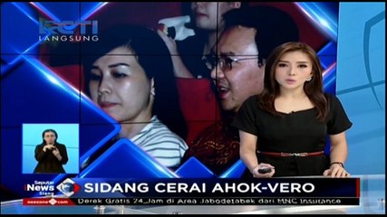 Sidang cerai Ahok-Veronica Masuk Agenda Kesimpulan