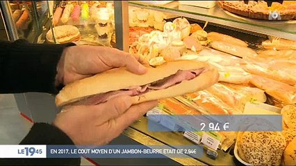 Le prix du jambon beurre évolue partout en France selon le pouvoir d'achat, alors où est-il le moins cher ? Regardez