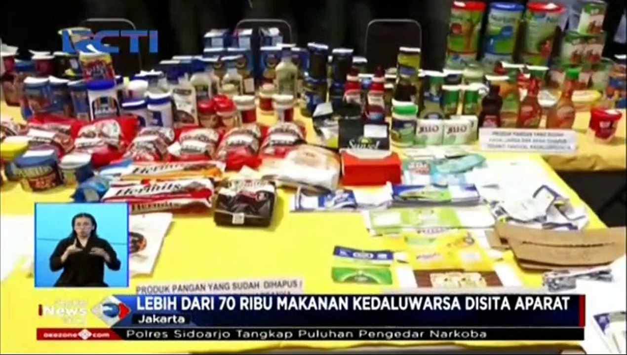 Sindikat Pengedar Makanan Kadaluwarsa Edarkan ke Supermarket Ternama