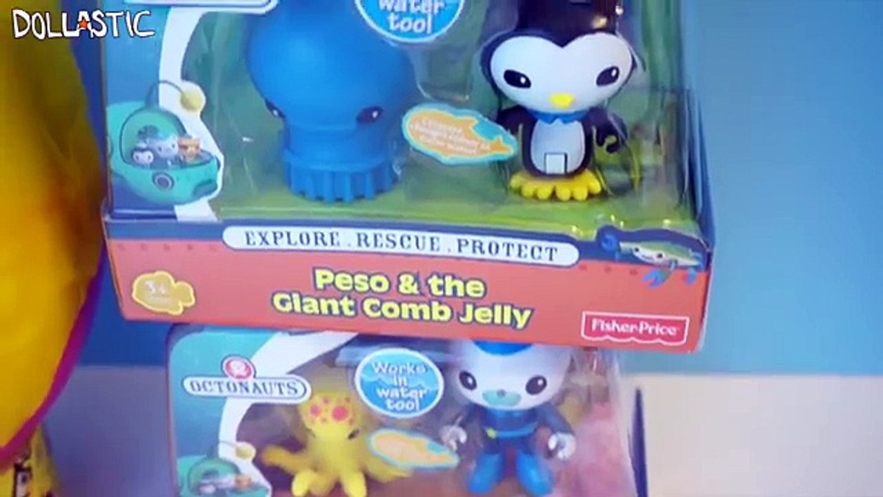 Octonauts Peso Play Doh Surprise Egg & Color Changing Bath Toys