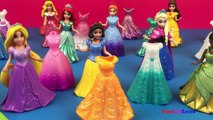 ❤ Disney Princess Magic Clip Dress Up ❤ Frozen Queen Elsa Anna Rapunzel Snow White Aurora Ariel