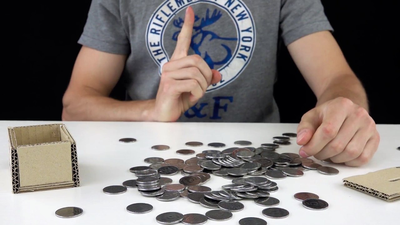 How to Build Amazing Balancing Bridge out of Coins Without Glue