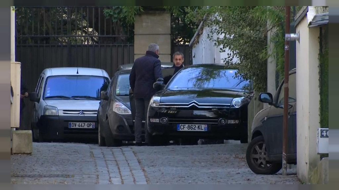 Deuxième jour de garde à vue pour Nicolas Sarkozy
