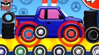 Dream Cars Fory Police Car - Game App for Kids - Мультик про Машинки : Автосервис