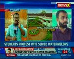 Kerala: Girls protests against sexist teacher; students protest with sliced watermelons