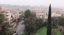 Neige en Provence : les flocons s'abattent sur Aubagne