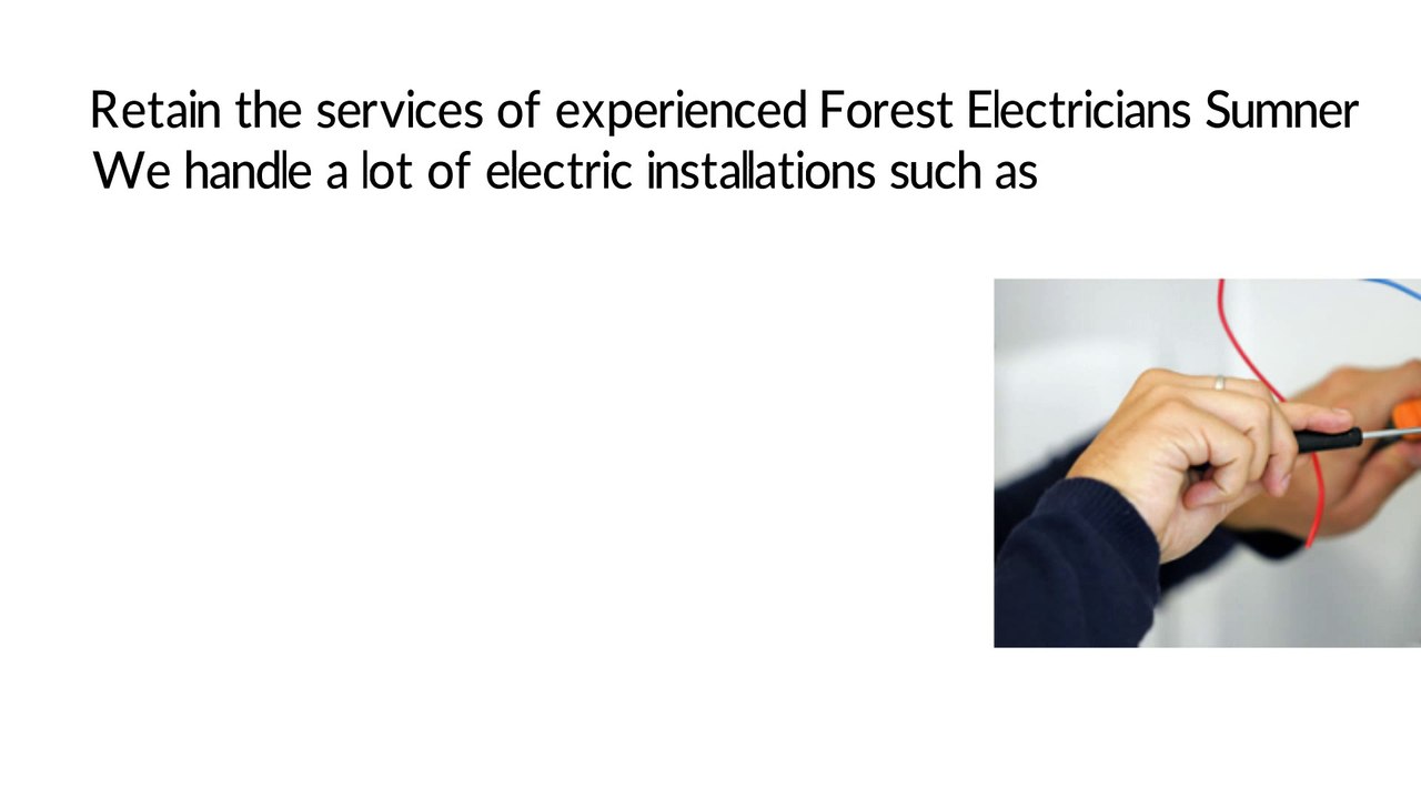 Forest Electricians Sumner