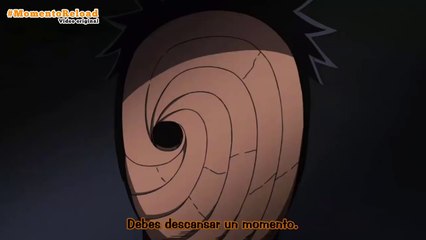 Tobi le trasplanta los ojos de Itachi a Sasuke | Sub Español