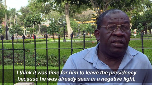 Peruvians react a day after Kuczynski resignation