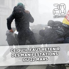 Ce qu'il faut retenir des manifestations du 22 mars