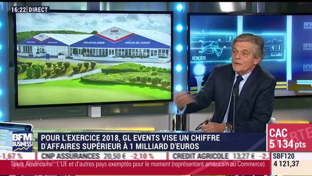 GL Events vise un chiffre d'affaires supérieur à 1 milliard d'euros pour l'exercice 2018 - 22/03