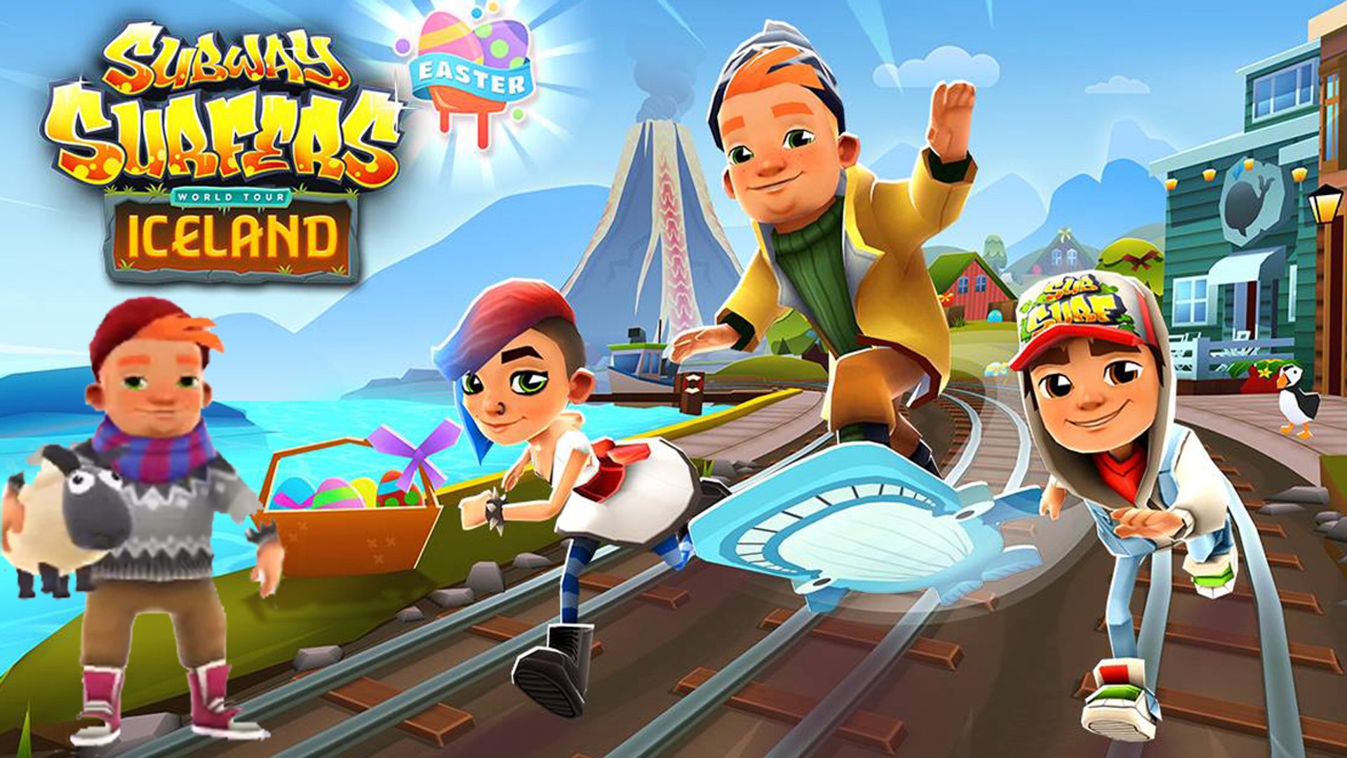 Subway Surfers World Tour Iceland - Unlock Bjarki's Fisher Outfit