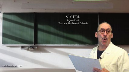 Cours de civisme - Aujourd'hui étudions le Ministre de l'Intérieur
