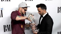 Residente and Luis Fonsi 2018 BMI Latin Awards Red Carpet