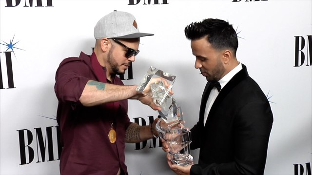 Residente and Luis Fonsi 2018 BMI Latin Awards Red Carpet