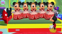 Five Little Mickey Mouse Jumping on The Bed at ClubHouse | Nursery Rhymes for Children