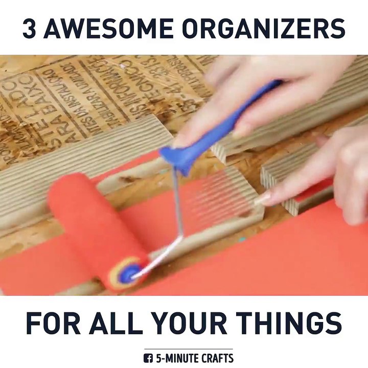 Smart DIY ways to organize your house.￼via Diycore com Karla Amadori, www.diycore.com.br, bit.ly/1Jsbi2Z