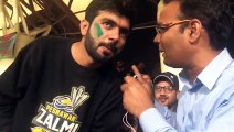 Fans root for their teams as cricket action intensifiesZalmi Fan: Quetta walahs are kidsQuetta fan: Sarfaraz won’t let us down#PSLKaSamaa #CricketKaSamaa #PZ