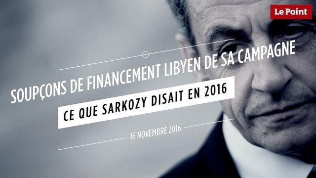 Quand Sarkozy s'exprimait sur les soupçons de financements libyens de sa campagne