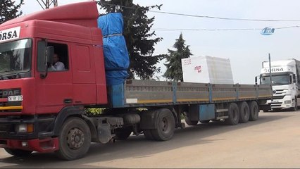 Suriye’ye motorin ve mermer taşı ihracatı