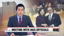 Seoul holds meeting with IAEA officials on North Korea denuclearization talks