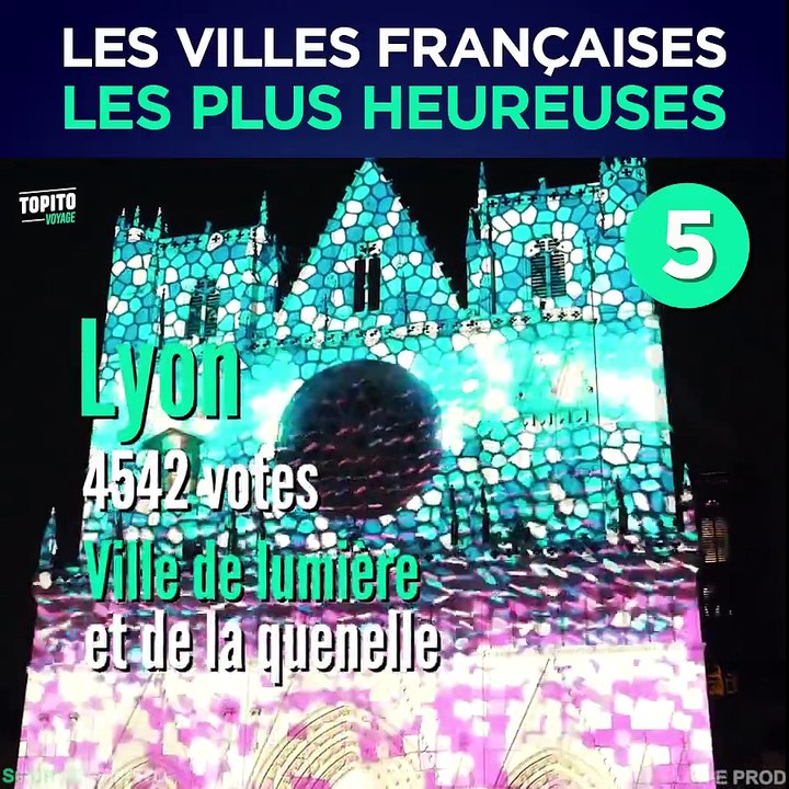 Aujourd'hui c'est la #JournéeDuBonheur du coup on vous dit si votre ville est une des plus heureuses de France !