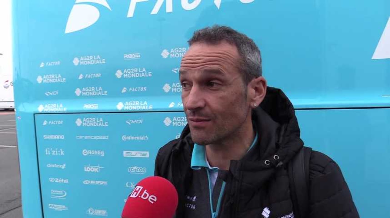 Cyril Dessel (AG2R) débriefe le GP Denain des AG2R