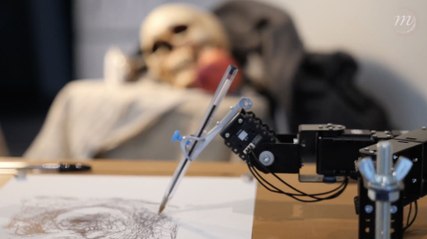 Artistes et Robots : coup d'oeil sur "Human Study #2 Vanity" (P.Tresset)