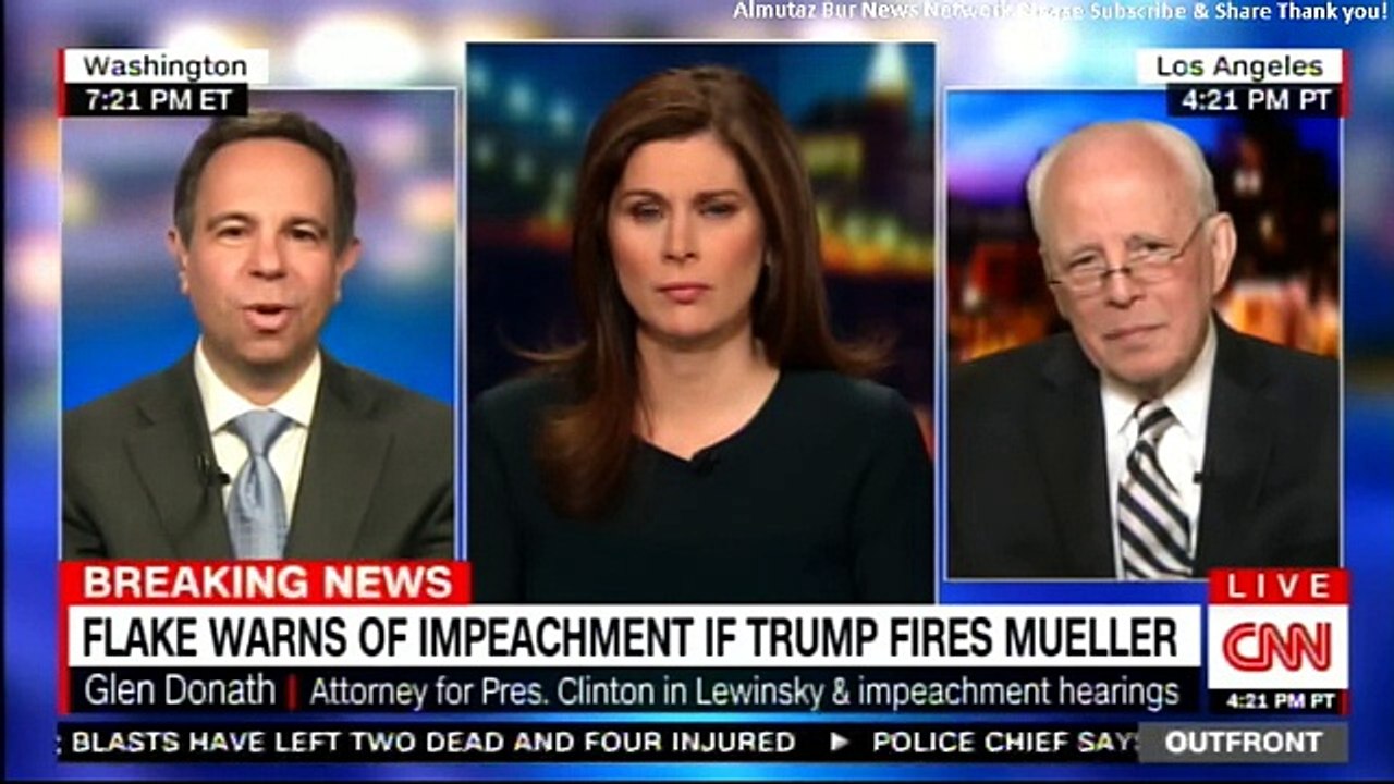 Jeff Flake warns of impeachment if Trump fires Mueller. #JeffFlake #DonaldTrump