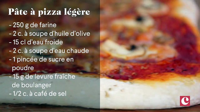 Si légère cette pâte à pizza avec Chef Ligo!▶️ La recette :